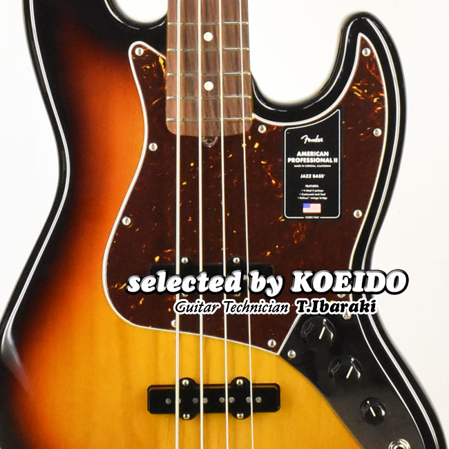 楽天市場】Fender USA American Professional2 Precision Bass MN 3TSB