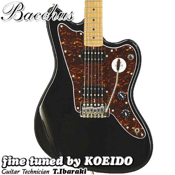 Bacchus BJM-60E BLK ジャズマスタータイプ 日本製 BJM-60E ALL-MAHO | Deviser ｜株式会社ディバイザー｜長野県