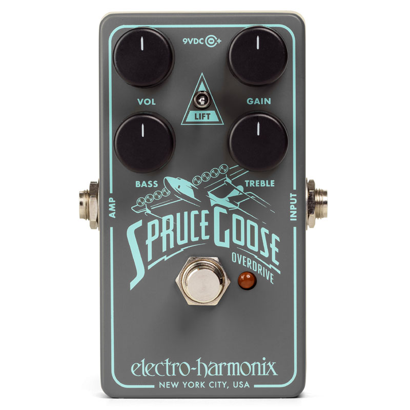Electro-Harmonix SPRUCE GOOSE 【レターパック発送】【送料無料】オーバードライブ エレハモ　エレクトロハーモニクス　エフェクター
