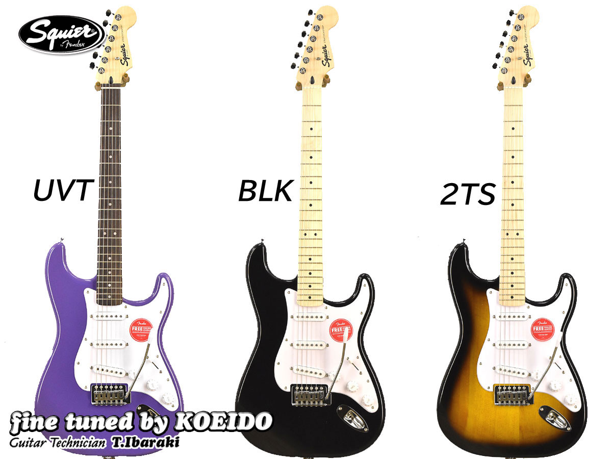 楽天市場】【New】Squier Classic Vibe 60s Stratocaster RFB 3TS