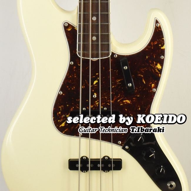 【New】Fender American Vintage II 1966 Jazz Bass Olympic White RW(selected by KOEIDO) 店長厳選、群を抜く生きたジャズべ！ フェンダー　光栄堂