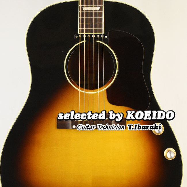 【New】GIBSON J-160E Original Vintage Sunburst(selected by KOEIDO) 店長厳選、命を持つ別格の最新J-160E！