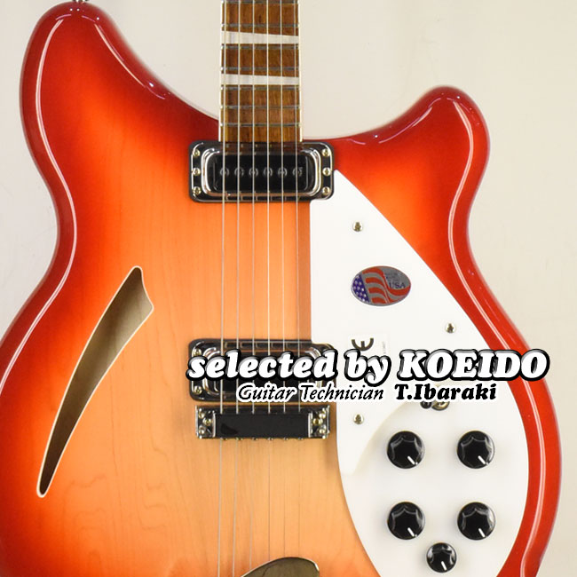 【New】Rickenbacker 360FG(selected by KOEIDO) 店長厳選！数年振りの命を持つ360JG！