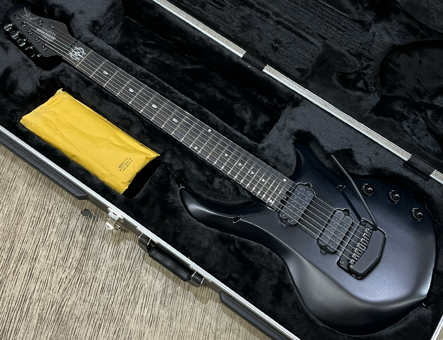 【New】Musicman John Petrucci Majesty 7st Stealth Black(selected by KOEIDO)【中古】店長厳選マジェスティ７弦のコンディション抜群中古！