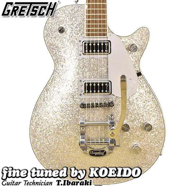 Gretsch G5230T Electromatic Sparkle Jet FT Single-Cut with Bigsby【クリップチューナープレゼント】【送料無料】グレッチ エレキギター|光栄堂楽器