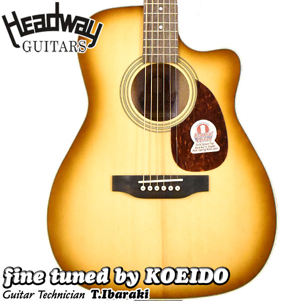 ギター Headway HJ-45S SB 楽天市場】Headway HJ-45S BLK【光栄堂特注モデル】【レビュー特典付き