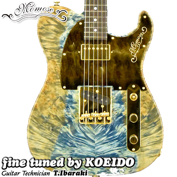 momose モモセ MT-Premium/FT #21332 BLU-VGR-MAT（Fine Tuned by KOEIDO）【送料無料】国産エレキギター　テレキャスター　ディバイザーワンデイ｜光栄堂楽器
