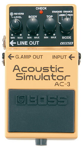 BOSS AC-3 Acoustic Simulator 【レターパック発送】【送料無料】ボス　アコースティックシミュレーター　エフェクター
