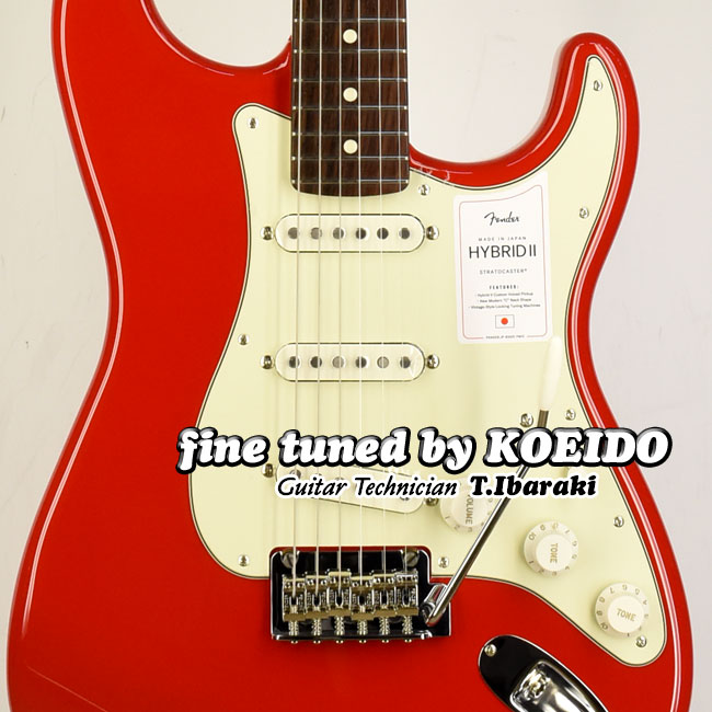 楽天市場】【限定特価】Fender Made in Japan Traditional II 60s Stratocaster RW FRD(Fine  Tuned by KOEIDO) エレキギター ストラト 【レビュー特典付き】フェンダー : 光栄堂楽器