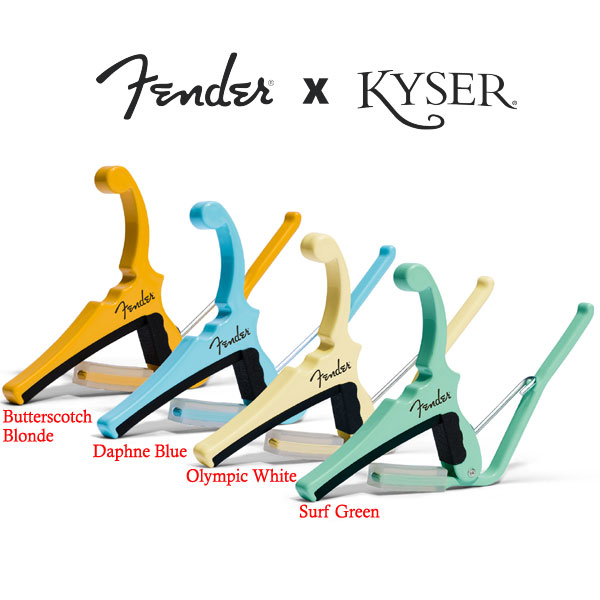 楽天市場】Fender × Kyser “Classic Color” QUICK-CHANGE