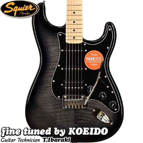 楽天市場】Squier Affinity Stratocaster LRL WPG 3TS