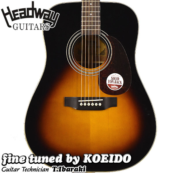 18178円 【使い勝手の良い】 18178円 売れ筋介護用品も Headway HD-60SS SBヘッドウェイ アコースティックギター 入門用 初心者