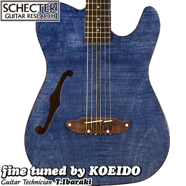 SCHECTER ORIENTAL LINE OL-FL SSTB シェクター・エレアコ ギター