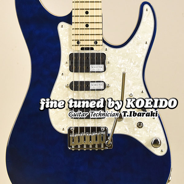 エレキギター お取り寄せ Schecter Blu M 送料無料 シェクター小林信一ピック10枚 レビュー特典付き Sd 2 24 Vtr Samcentertech Com