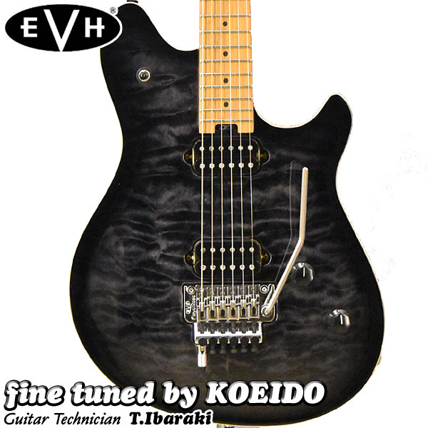 EVH Standard ブラックエレキギター Wolfgang® :: Wolfgang® WG Standard, Baked Maple Fingerboard