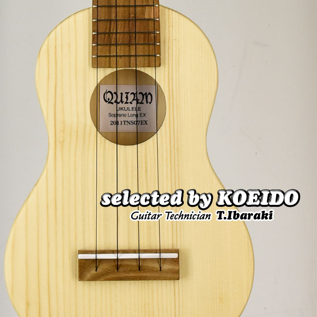 楽天市場】Quiam Ezo's Ukulele Through Neck Tenor(selected by