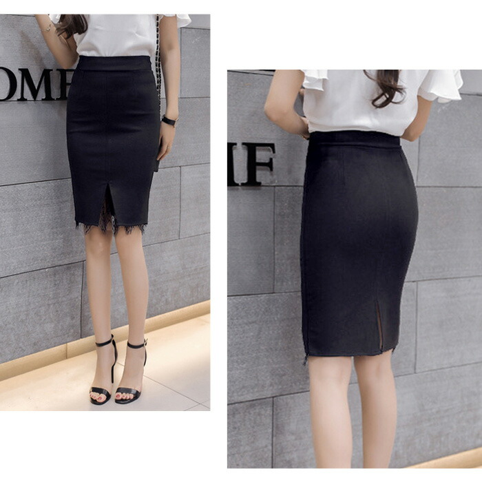 【楽天市場】【メール便送料無料】スカート レディース ひざ丈 タイトスカート 春 夏 春夏 切替 スカート ミディアム丈 スリット ペンシルスカート チラ見せ レース 膝丈 ブラック 黒 【楽天市場】【メール便送料無料】スカート レディース ひざ丈 タイトスカート 春 夏 春夏 切替 スカート ミディアム丈 スリット ペンシルスカート チラ見せ レース 膝丈 ブラック 黒