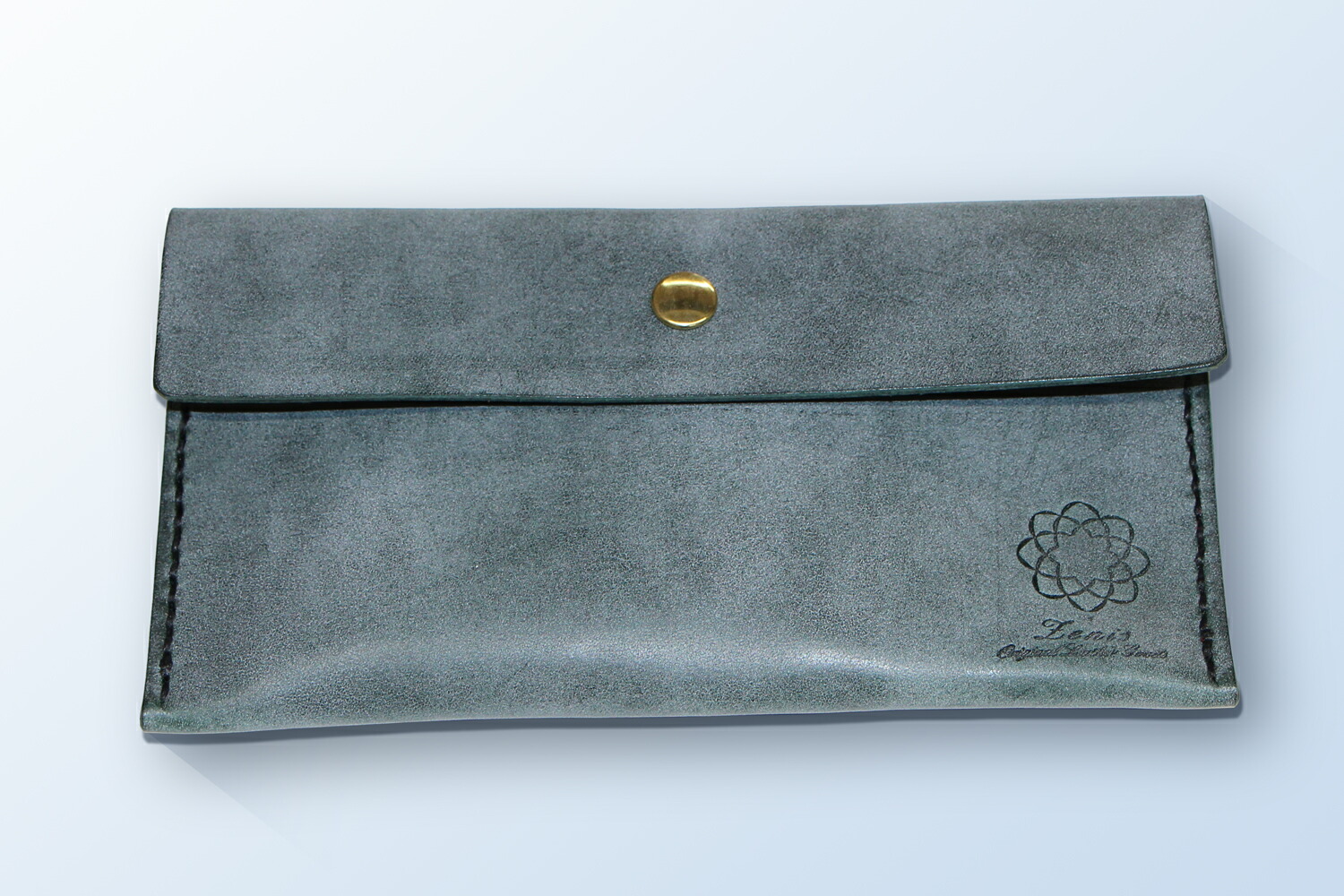 模造真珠の夫婦達磨　ケース付き スマホケース 全機種対応 手帳型 ベルト付き 【 Sジーンズ 】本革