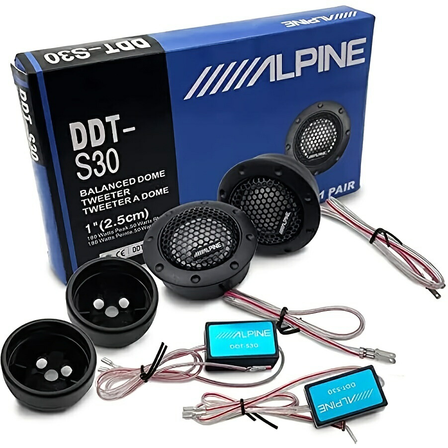 楽天市場】1ペア 180W 車用ツイータースピーカー トレブル高音