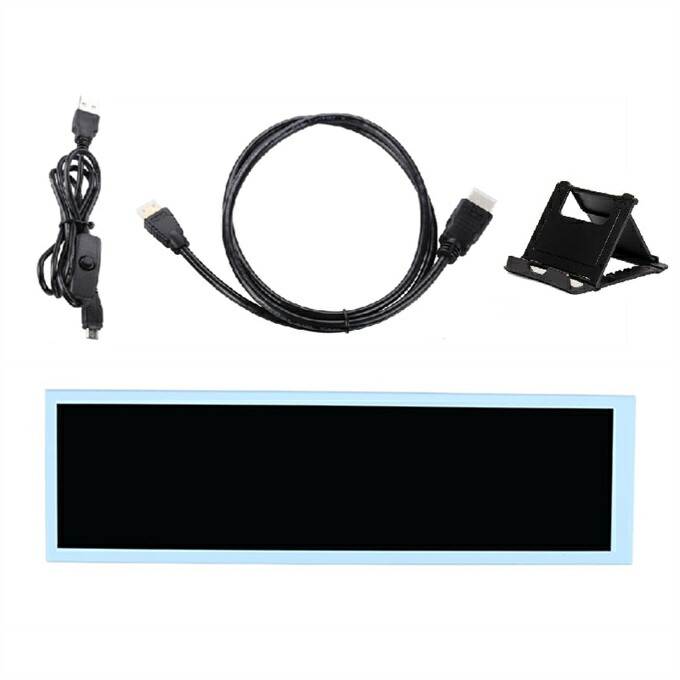 楽天市場】長さ8.8インチのストリップLCDディスプレイ,1920x480