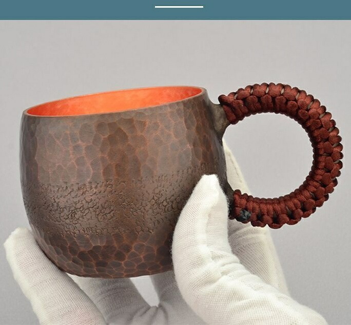 汲出 湯呑 手作り 純銅 レトロ マグカップ ハンドメイド 匠の蔵 グイ呑 至高の焼酎 プレミアムビアグラス カップ 日本酒 カップ カップ ウォーターカップ コーヒーカップ 手打ち SAKE GLASS 健康 ギフト プレゼント ミルクティーカップ