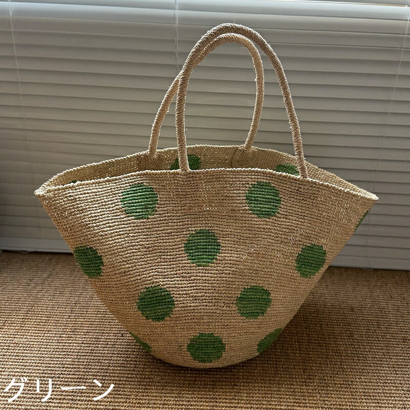 レディース かご御徒面子 ラフィア原料品 トートバッグ 編み込み お手々お手伝いさん 生まれながら原料品 大電気容量 軽さ 夏御徒面子 砂浜御徒面子 海 海水浴 たまり場 旅する 肩かけ 壱肩部 自然的 抜け感 今めかしい 心地よい