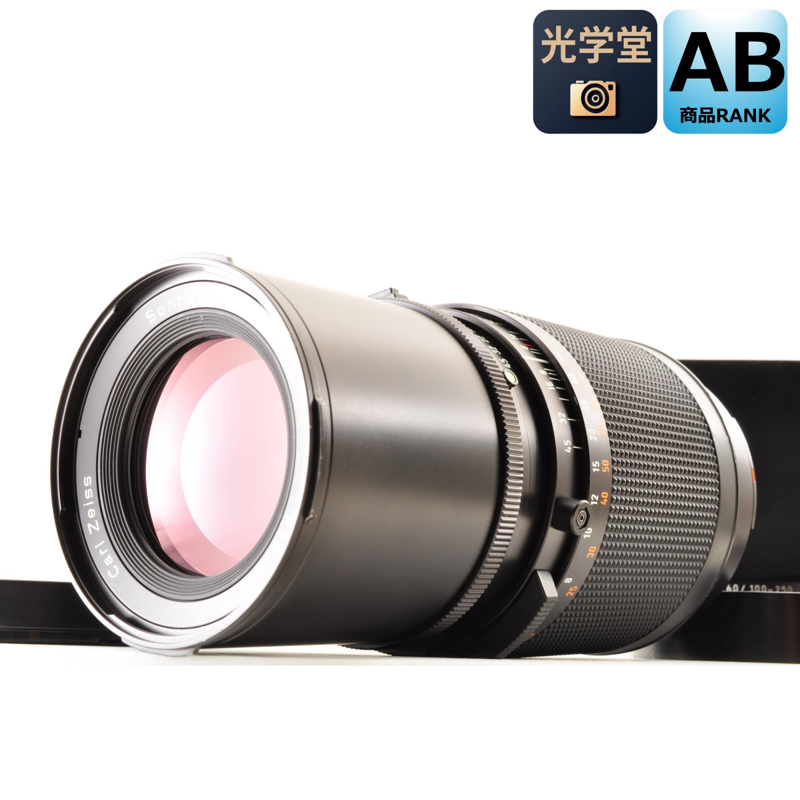 【中古】Hasselblad CF 250粍 f/5.6 T* 望遠 MF単興味の中心水晶体 , ボンネット付き添い人