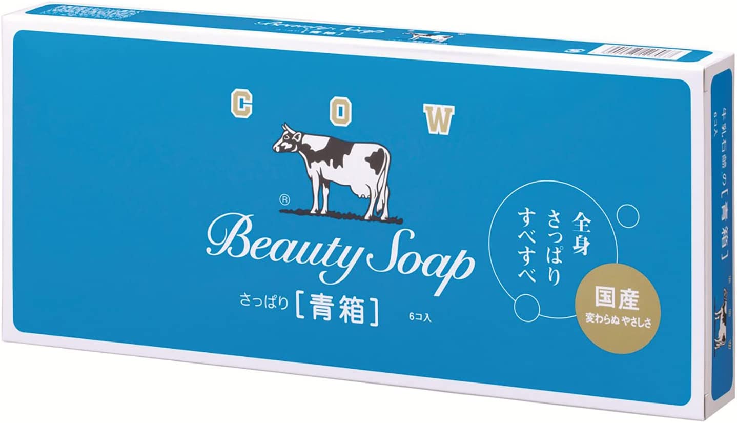 楽天市場】牛乳石鹸 カウブランド 青箱 3個入 : 北海道小六
