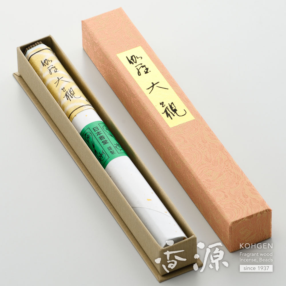 ＼お買い物マラソン★最大7％OFF★／日本香堂のお香　伽羅大観　長寸大1把入｜お香・線香・香木の専門店 香源