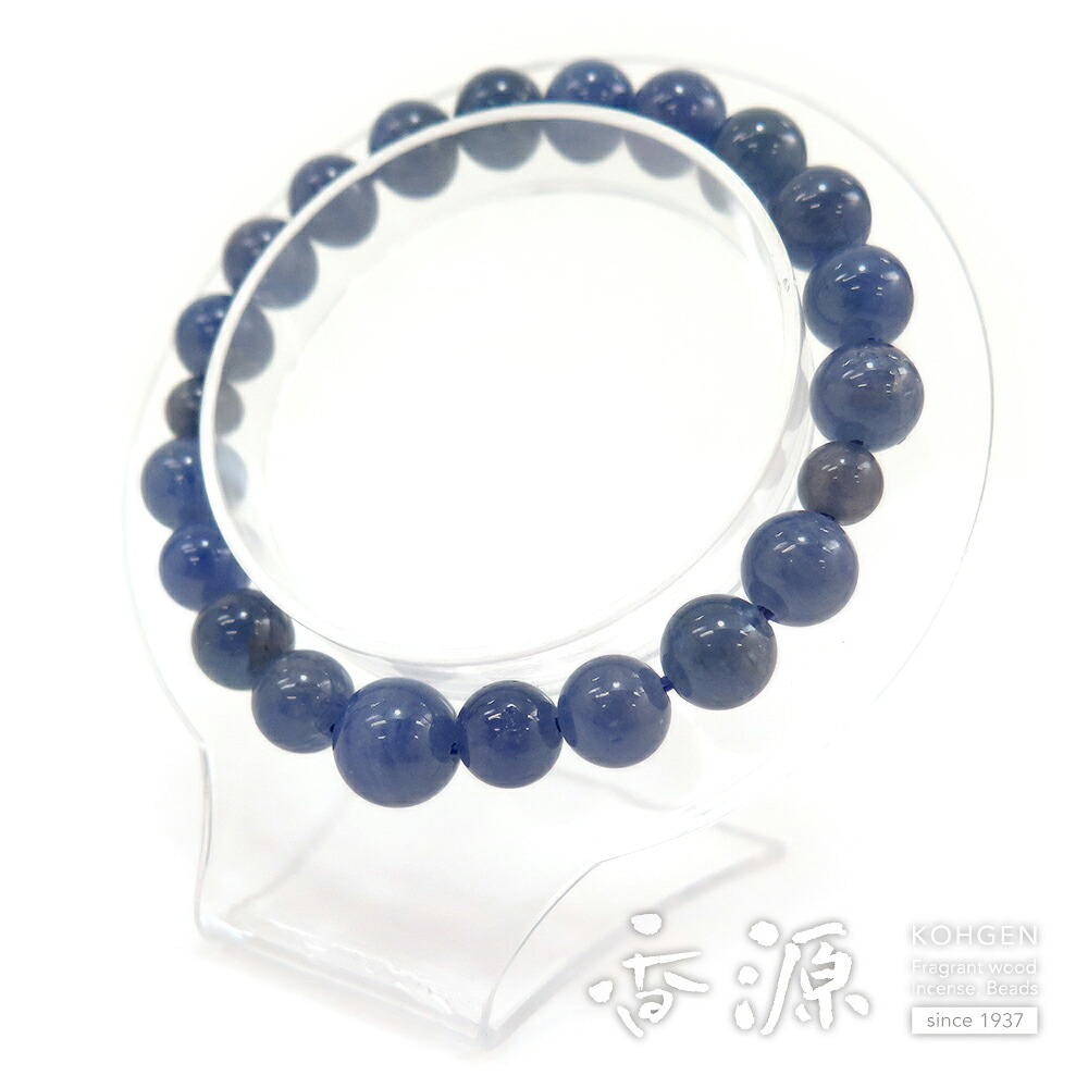 ＼お買い物マラソン！最大7％OFF／タンザナイト 8mm玉 ブレスレット 腕輪念珠 共仕立て 限定品