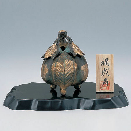 楽天市場】織田幸銅器 香炉 福徳獅子 49-06 高岡銅器 仏具 高級 高級