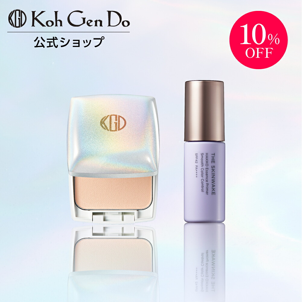 【引き換え証有｜全品P10倍 6/4 20:00-6/11 1:59】【堅苦しさ】【分量制限事項】江原道 グロス 写真フィルム ファンデーション × 醗酵液プライマーセット ［化粧下地 軍事基地 押しかぶせる パウダリー 細孔 Koh Gen Do こうげんどう 置き目品］