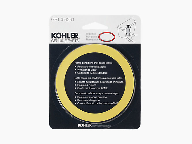 楽天市場 公式 Kohler コーラー 正規輸入品 Kohler 純正トイレ交換用シール K Gp トイレ用 交換 パーツ 取り換え 修理 トイレ用品 部品 トイレ部品 キャニスター 交換用 シール フラッシュキャニスターシール ガスケット メンテナンス 純正 密閉 交換