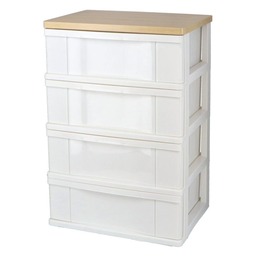 楽天市場】コーナン オリジナル LIFELEX 木天板チェスト ワイド3段