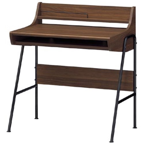 【メーカー直送】白井産業 パソプリ　ＰＰＲ－８５８０ＤＥＳＫ　ＤＫ ダークブラウン（約）幅786×奥行501×高さ852mm