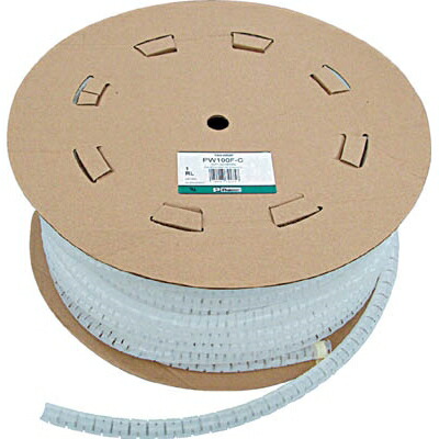 【メーカー直送T】パンドウイット　電線保護材　パンラップ　ナチュラル　PW75F-C