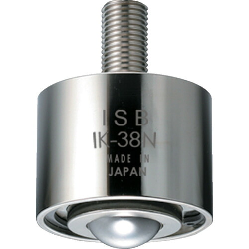 【メーカー直送T】ＩＳＢ　ボールベアー　ＩＫ－３８Ｎ　スチール製　IK-38N