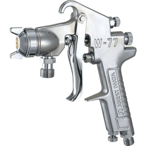 【メーカー直送T】アネスト岩田　中形スプレーガン　圧送式　ノズル口径　Φ１．２W7702｜コーナンｅショップ　店