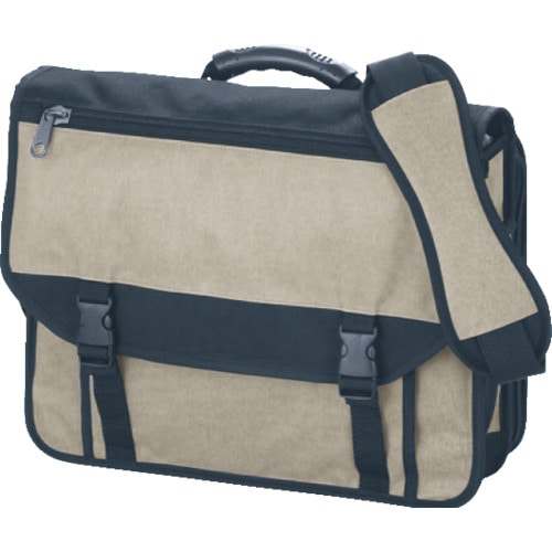 【メーカー直送T】トラスコ中山(TRUSCO)　ツール＆書類バック４００Ｘ１６５Ｘ３２０　２７ポケット　ブラック　ＴＴＢ４２０ＲＢＫ