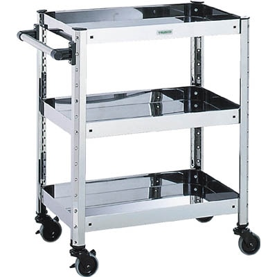 【ポイント3倍 4/8-4/10まで】【メーカー直送T】トラスコ中山(TRUSCO)　ＳＵＳ４３０ステンレスワゴン　Ｗ６２０ＸＤ４２０ＸＨ８００ SUS4-511A 28,419円