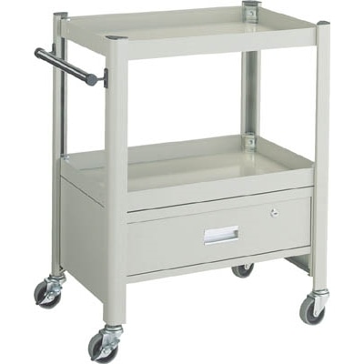 【ポイント3倍 4/8-4/10まで】【メーカー直送T】トラスコ中山(TRUSCO)　コンビネーションワゴン　６４３Ｘ４２７ＸＨ８８０　１段引出付 TCW-81C1
