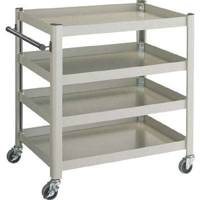 【ポイント3倍 4/8-4/10まで】【メーカー直送T】トラスコ中山(TRUSCO)　コンビネーションワゴン　６４３Ｘ４２７ＸＨ８８０　４段 TCW-81A3 26,585円