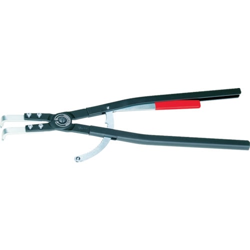 【メーカー直送T】ＫＮＩＰＥＸ　４４２０－Ｊ６１　穴用スナップリングプライヤー　曲　４４２０Ｊ６１