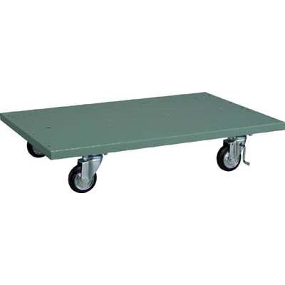 【メーカー直送T】トラスコ中山(TRUSCO) パネルコンテナラック用兼用キャスターベース GN T-1200K GN(グリーン) (カタメン・リョウメンケンヨウ)T-1200K GN(グリーン) (カタメン・リョウメンケンヨウ)