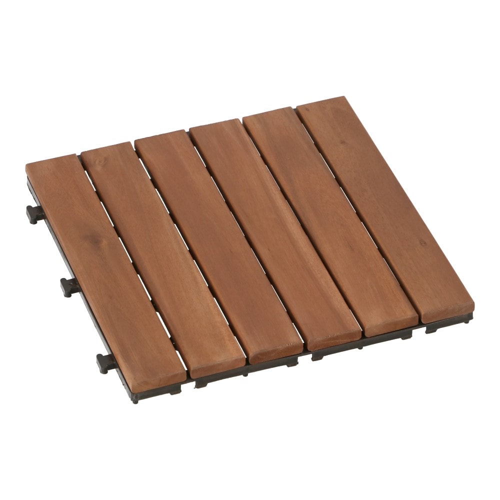 楽天市場】サザンタイル アカシア ウッドタイル ジョイント式 デッキ