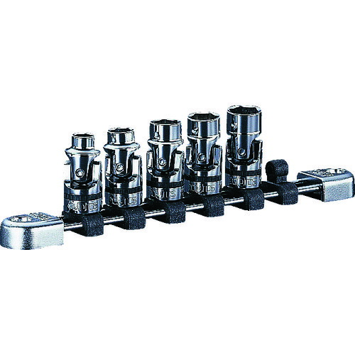 【メーカー直送T】ネプロス　９．５ｓｑ．ユニバーサルソケットセット［５コ組］ NTB305JUA