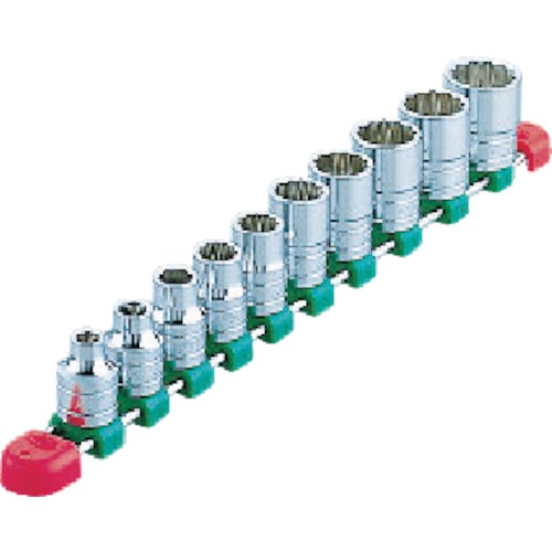 【メーカー直送T】ＫＴＣ　１２．７ｓｑ．ソケットセット［１０コ組］　ＴＢ４１０ＸＥ