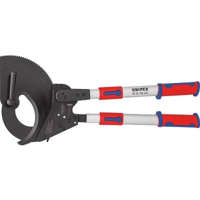 【ポイント3倍 4/8-4/10まで】【メーカー直送T】ＫＮＩＰＥＸ　９５３２－１００　ラチェット式ケーブルカッター　６５０ｍｍ　9532100