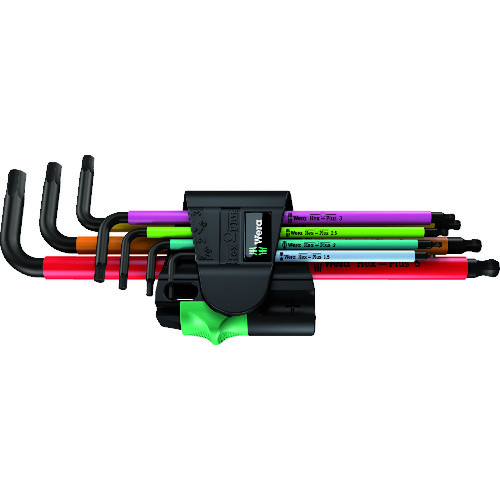 【メーカー直送T】Ｗｅｒａ　９５０ＳＰＫＬ／７ＢＳＭ　ヘックスキーセット 022534
