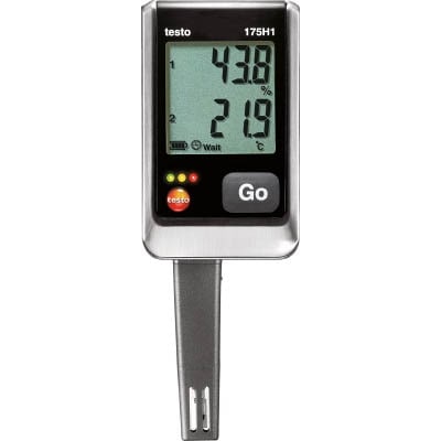 【ポイント3倍 4/8-4/10まで】【メーカー直送T】テストー　温湿度ロガＮＴＣ・静電容量式内蔵２ｃｈ　TESTO175H1